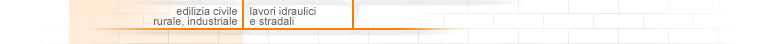 Edilizia civile, rurale, industriale - Lavori idraulici e stradali